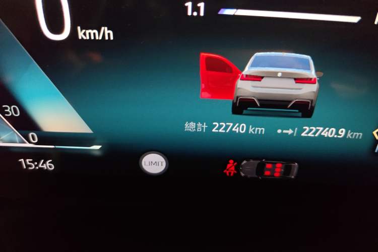 Used BMW i3 2025 eDrive 35 L Odometer Close Up