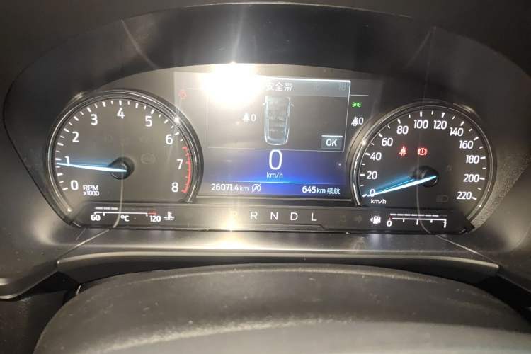 Used Ford Escape 2020 EcoBoost 245 Two-Wheel-Drive Titanium Edition Instrument Cluster