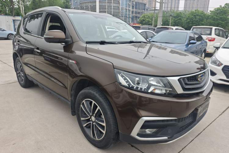 Used Geely Auto Vision X6 2018 1.4T CVT 4G Connected Flagship Edition Front Right 45 Deg