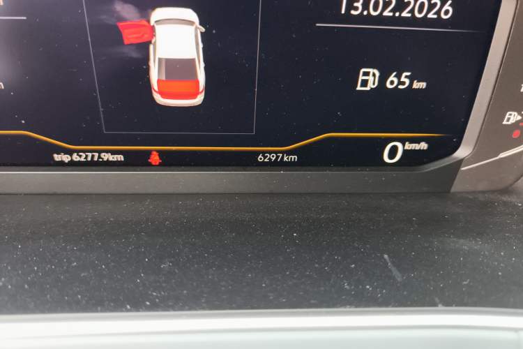 Used Volkswagen Lavida 2024 1.5L Automatic Starry Sky 5 Million Edition Odometer Close Up