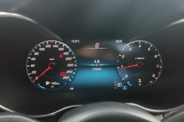 Used Mercedes-Benz C-Class 2021 C 200 L Fashion Edition Sport Version Instrument Cluster