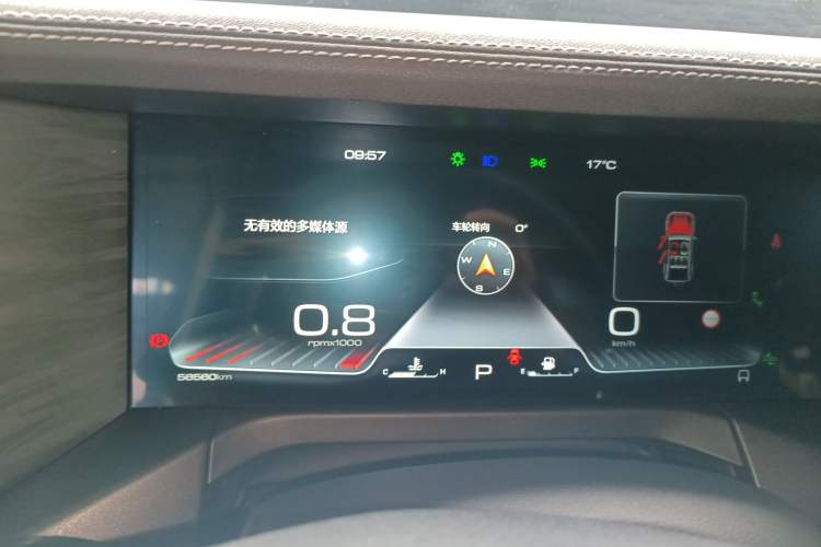 Used Tank 300 2021 City Edition 2.0T—Truly Stylish Instrument Cluster