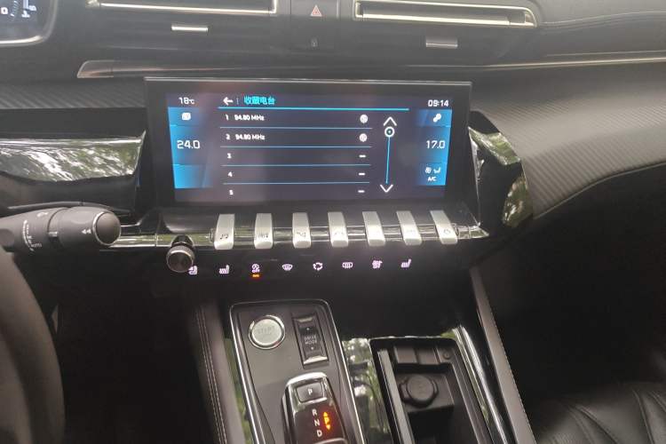 Used Peugeot 508 2021 508L 400THP PureTech Passion Edition Audio And AC Panel