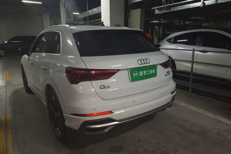 Used Audi Q3 2021 35 TFSI Fashion Dynamic Model Rear Left 45 Deg