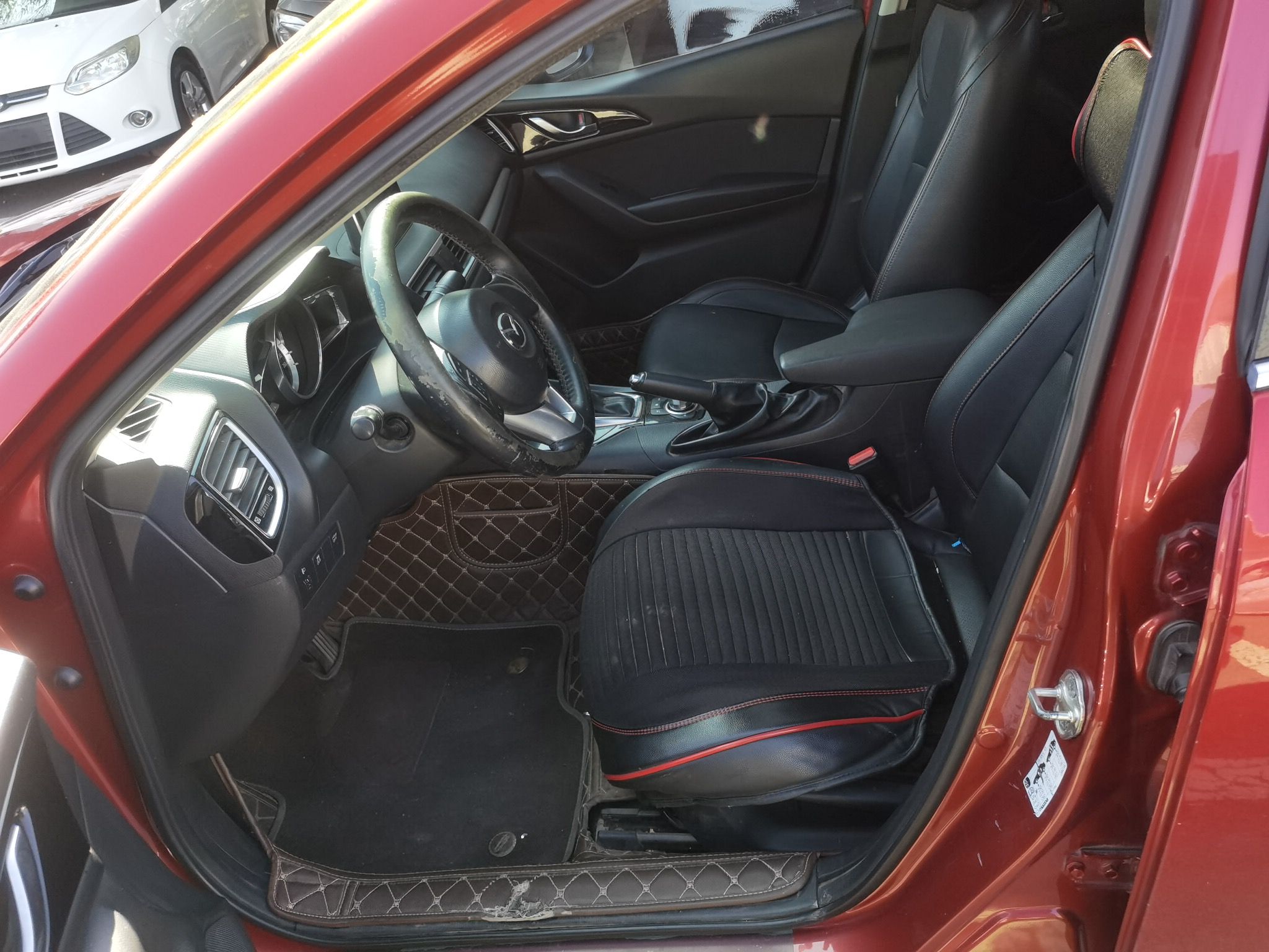Avant de la voiture
