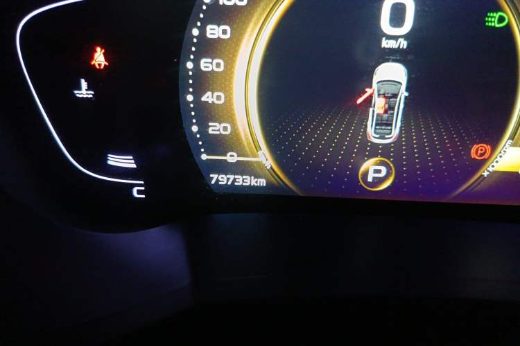 Used Geely Auto Emgrand GS 2020 1.4T CVT Ya Odometer Close Up