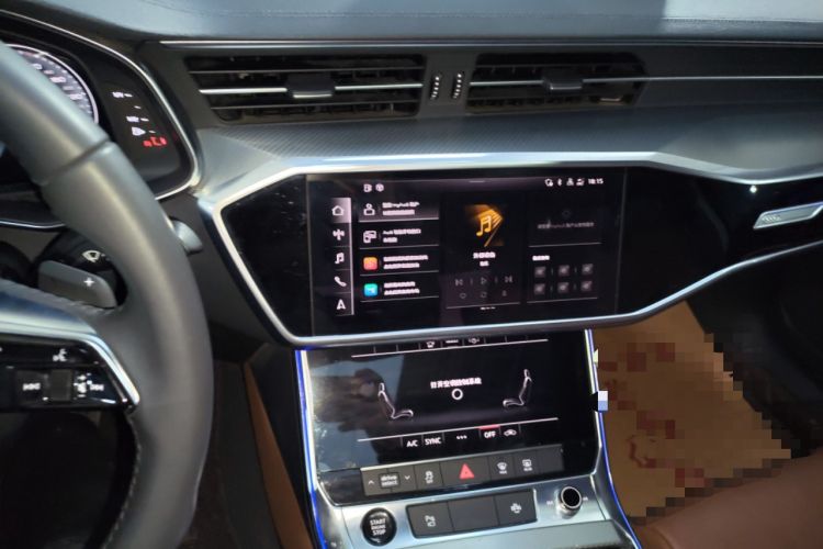 Used Audi A6L 2021 40 TFSI Luxury Prestige Edition Audio And AC Panel