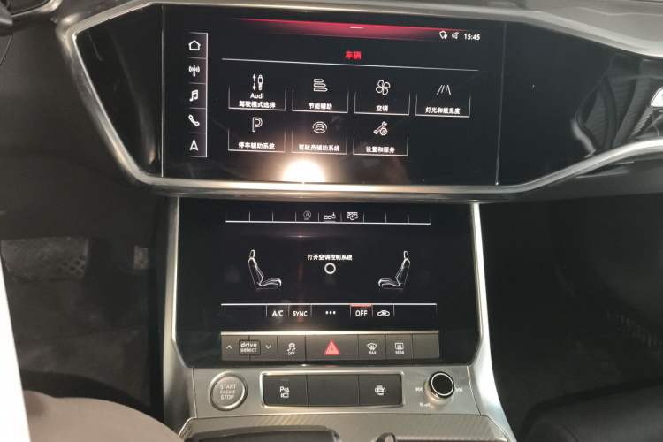 Used Audi A6L 2020 40 TFSI Luxury Prestige Edition Audio And AC Panel