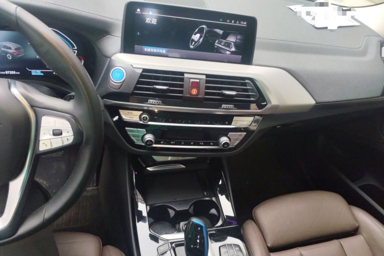 Used BMW iX3 2021 Updated Leading Type Audio And AC Panel