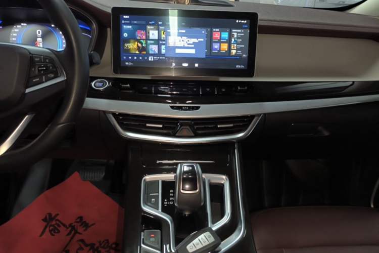 Used Geely Auto Jiajie 2022 1.8TD DCT Platinum Luxury Edition Audio And AC Panel