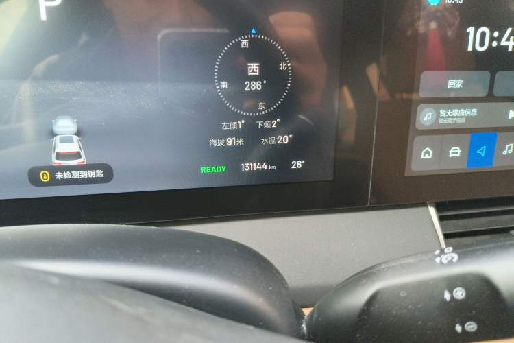 Used Li Auto ONE 2020 Extended-Range 6-Seater Version Odometer Close Up