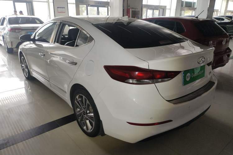 Used Hyundai Elantra (6th Generation / Lingdong) 2016 1.4T Dual-Clutch Xuan Dong·Elite Version Rear Left 45 Deg