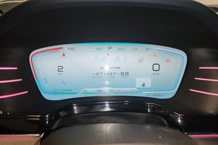 Used BYD Tang New Energy 2022 DM-p 215KM Four-Wheel Drive Flagship Model Instrument Cluster