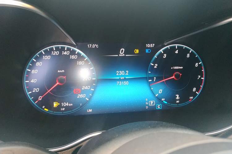 Used Mercedes-Benz C-Class 2021 C 200 L Fashion Edition Sport Version Instrument Cluster