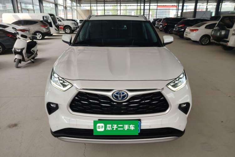 Used Toyota Highlander 2023 2.5L Smart Electric Hybrid Dual-Engine Four-Wheel Drive Prestige Version – 7 Seats Front