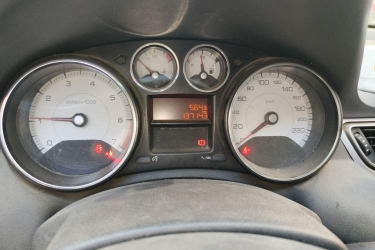 Used Peugeot 308 2014 Enjoy Edition Classic 1.6L Manual YouShang Model Instrument Cluster