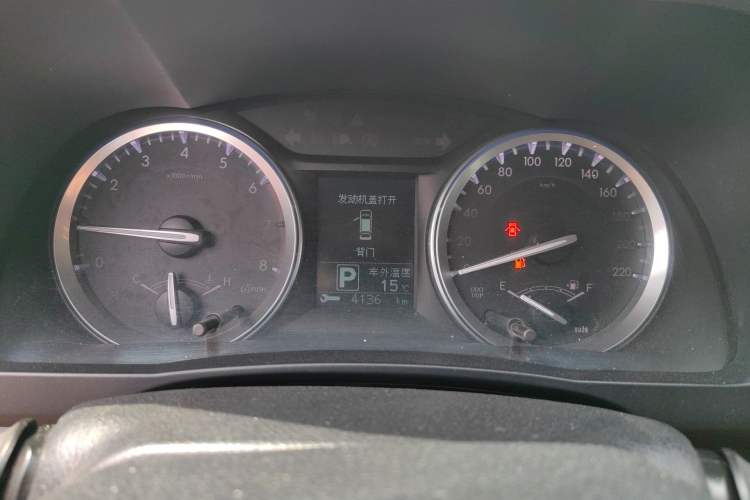 Used Toyota Highlander 2015 2.0T Four-Wheel Drive Luxury Edition 7-Seater Instrument Cluster