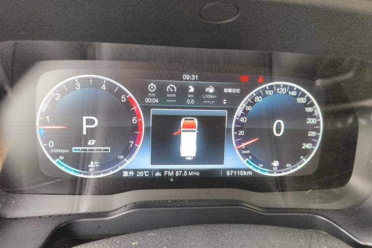 Used BAIC Off-Road BJ80 2020 3.0T Automatic Supreme Edition Instrument Cluster