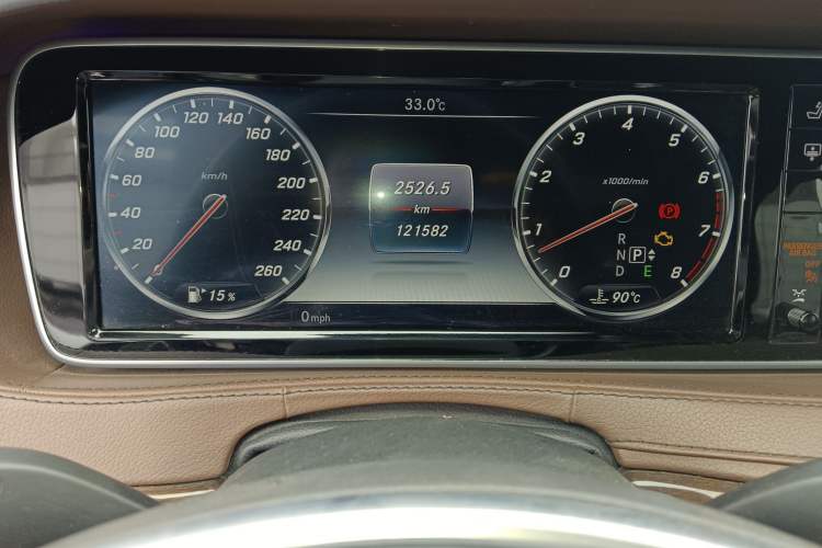 Used Mercedes-Benz S-Class 2014 S 320 L Business Model Instrument Cluster