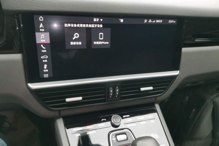 Used Porsche Cayenne 2018 Cayenne 3.0T Audio And AC Panel