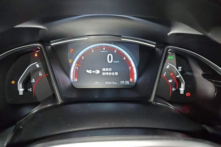 Used Honda Civic 2019 220TURBO CVT Dynamic Edition China VI Emission Standard Instrument Cluster