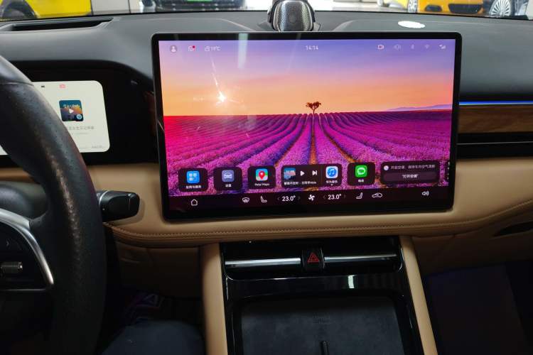 Used Hima AITO M5 2022 Pure Electric Rear-Drive Standard Edition Audio And AC Panel