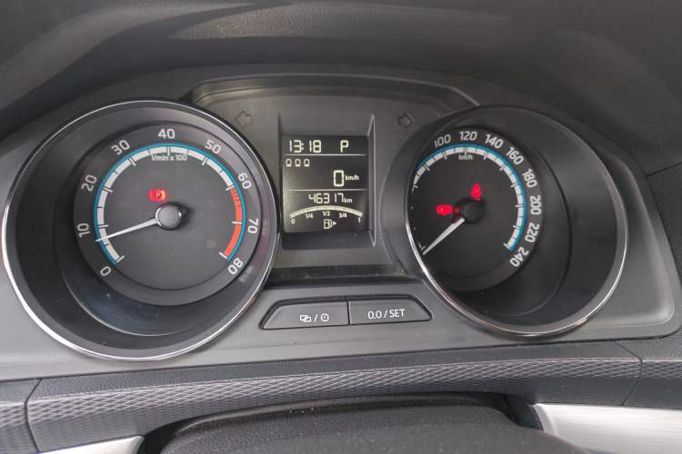 Used Skoda Kamiq 2020 GT 1.5L Automatic Flagship Model China VI Standard Odometer Close Up