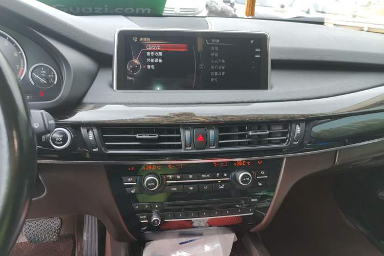 Used BMW X5 2014 xDrive35i Leading Model Audio And AC Panel