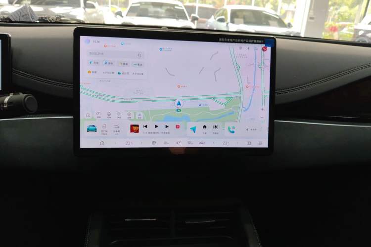 Used BYD Seal 06 New Energy 2025 DM-i Smart Drive 120KM Prestige Model Audio And AC Panel