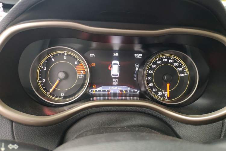 Used Jeep Cherokee 2017 2.0L Superior Edition Instrument Cluster