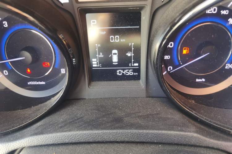 Used CHANGAN CS15 2016 1.5L Automatic Fashion Edition Odometer Close Up