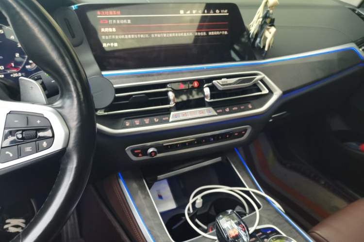 Used BMW X5 2021 Restyled xDrive40i Luxury Version M Sport Package Audio And AC Panel