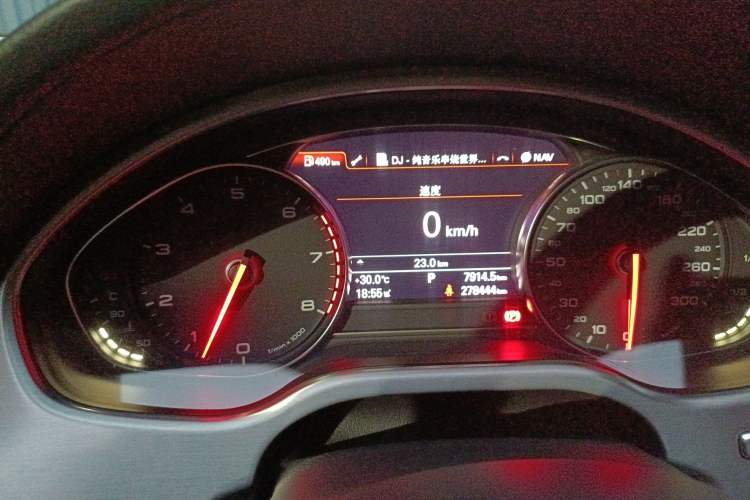 Used Audi A8 2013 A8L 45 TFSI quattro Luxury Model Instrument Cluster