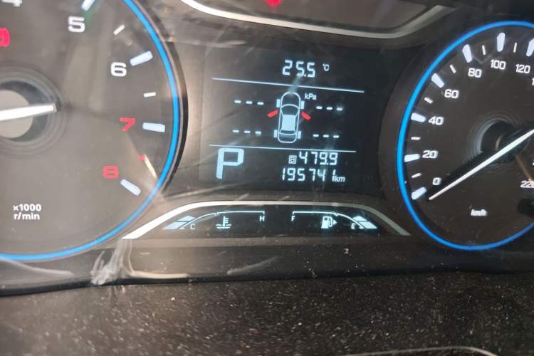 Used GAC Trumpchi GS4 2018 235T Automatic Two-Wheel Drive Luxury Smart Connectivity Version Odometer Close Up