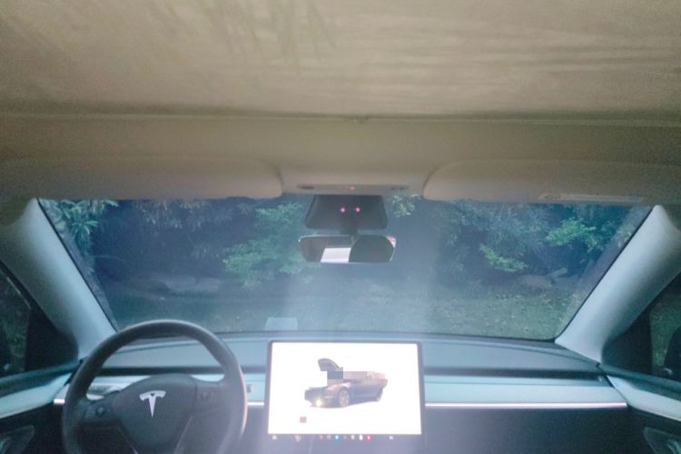 Used Tesla Model Y 2023 Rear-Wheel-Drive Version Headliner