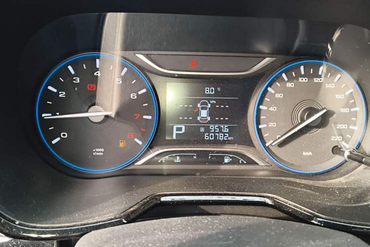 Used GAC Trumpchi GS4 2018 235T Automatic Two-Wheel Drive Luxury Smart Connectivity Millionth Anniversary Edition Instrument Cluster