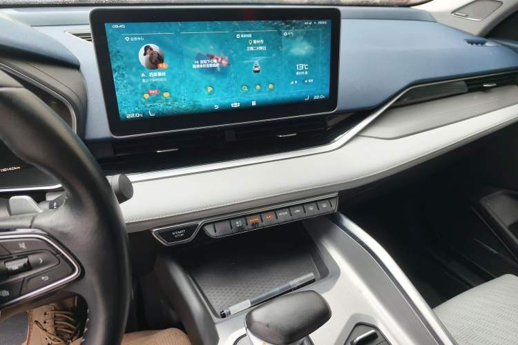 Used Geely Auto Preface 2021 2.0TD Designer's Recommended Edition Audio And AC Panel