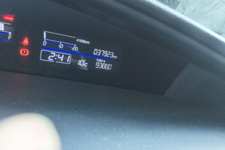 Used Honda Jade 2020 1.8L automatic Comfort version Odometer Close Up