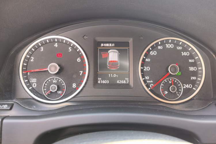 Used Volkswagen Tiguan 2016 300TSI Automatic All-Wheel Drive Luxury Edition Instrument Cluster