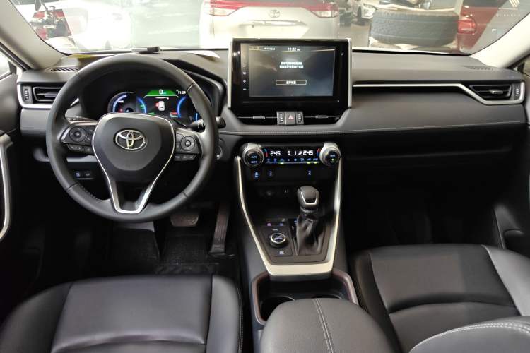 Used Toyota RAV4 2020 Dual-Engine 2.5L E-CVT 4x4 Elite PLUS Edition Center Console