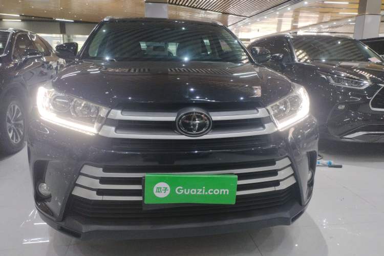 Used Toyota Highlander 2018 2.0T Four-Wheel Drive Luxury Edition 7 Seats China V Emission Standard