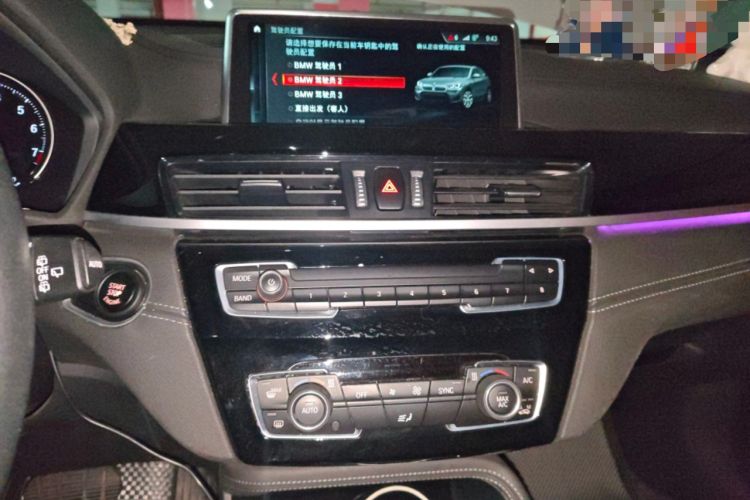 Used BMW X2 2019 sDrive25i Leading Edition M Sport Package China VI Audio And AC Panel