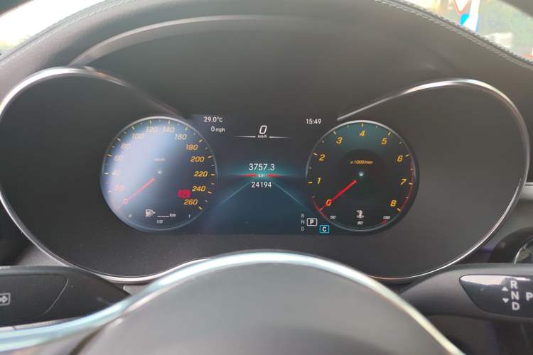 Used Mercedes-Benz GLC Coupe 2023 GLC 260 4MATIC Coupe SUV Instrument Cluster