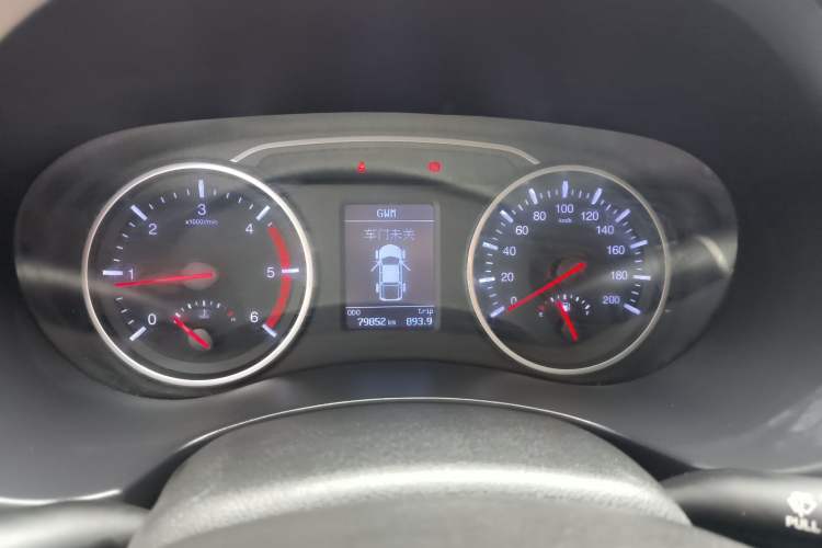 Used Great Wall Wingle 7 2019 2.0T Diesel Two-Wheel Drive Value Edition China VI Standard Big Double Cab GW4D20M Instrument Cluster