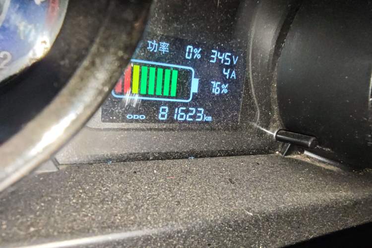 Used New Gonow Shuailing 2023 Standard Range 41.93 kWh Tianjin Hengtian Odometer Close Up