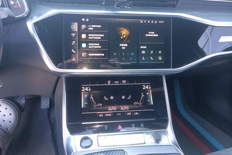 Used Audi A6L 2024 45 TFSI Prestige Dynamic Edition Audio And AC Panel