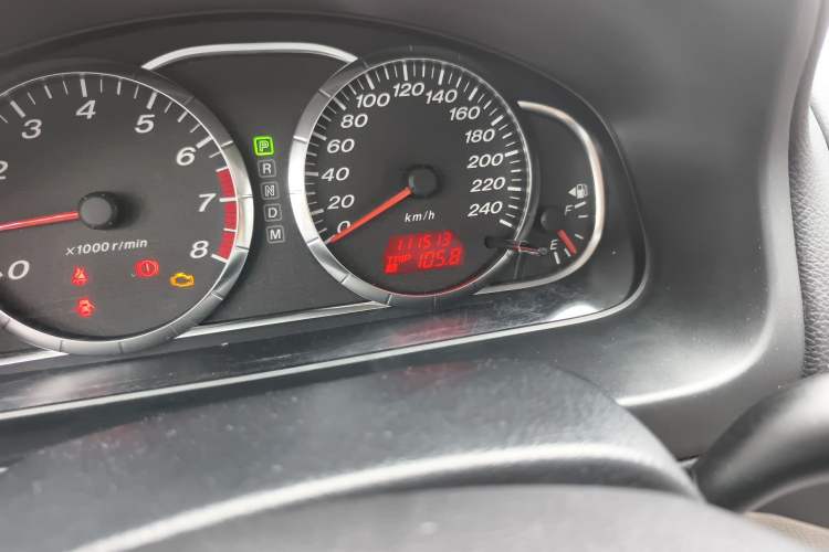 Used Mazda 6 2011 2.0L Automatic Fashion Edition Odometer Close Up