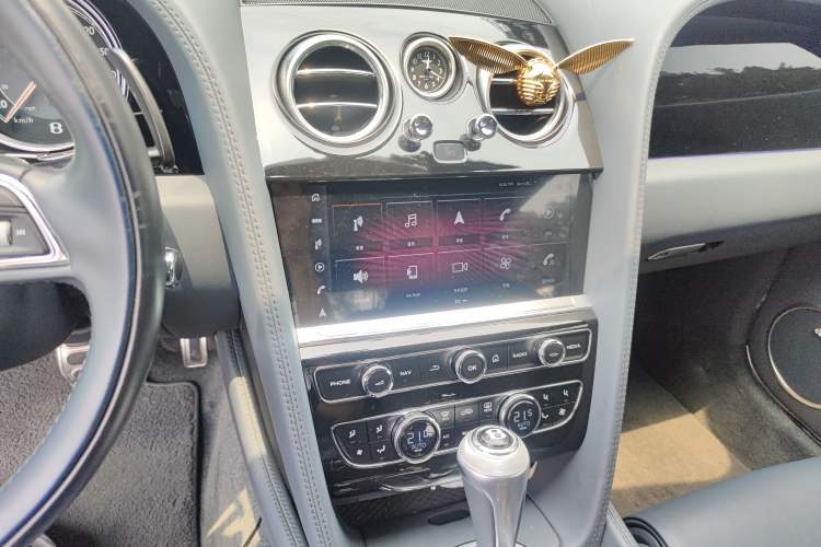 Used Bentley Continental 2014 4.0T GT V8 S Standard Edition Audio And AC Panel