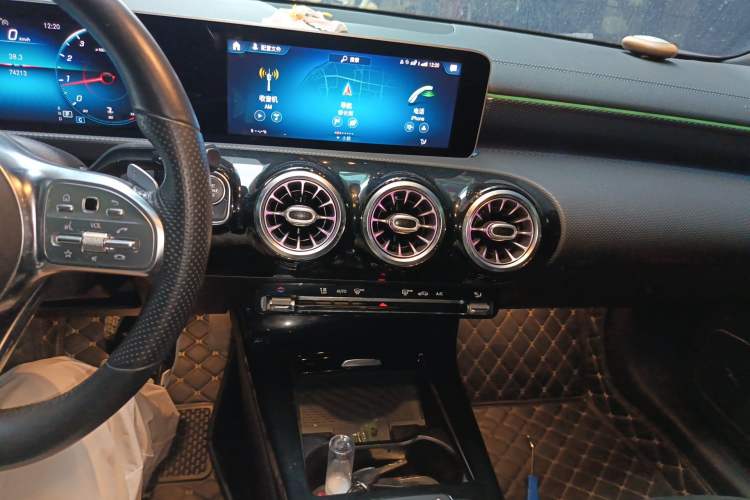 Used Mercedes-Benz A-Class 2019 A 200 L Sport Sedan First Edition Special Edition Audio And AC Panel