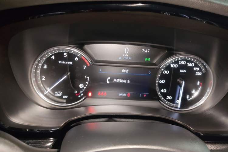 Used Cadillac XT5 2022 2.0T Two-Wheel Drive Luxury Version Instrument Cluster
